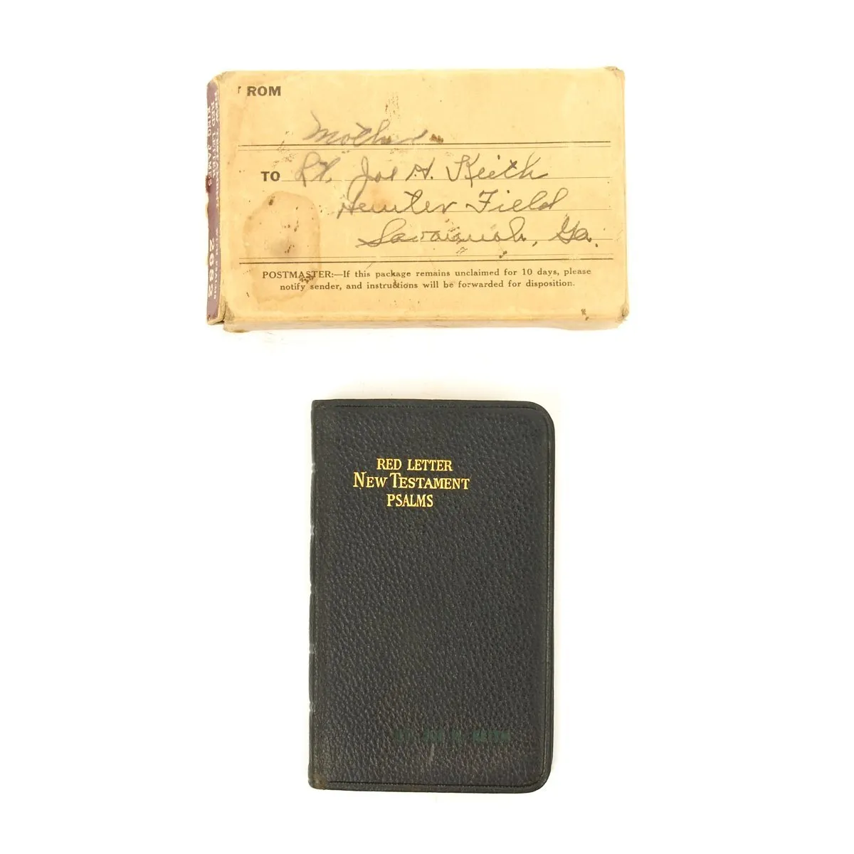Original U.S. WWII Army Air Force Pilot Group of Major Joe H Keith