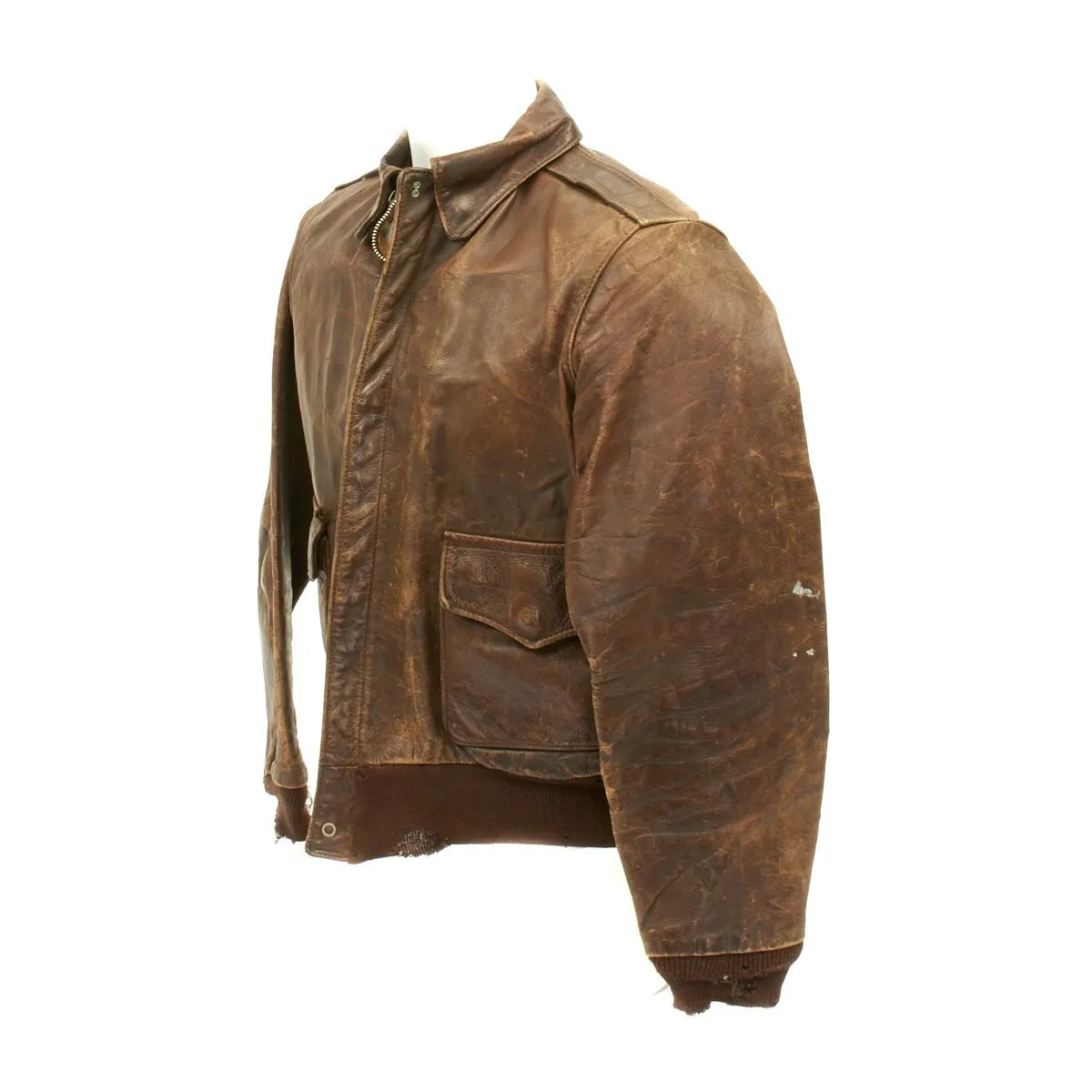 Original U.S. WWII B-17 GREEN HORNET 359th Bomb Squadron A-2 Flight Jacket