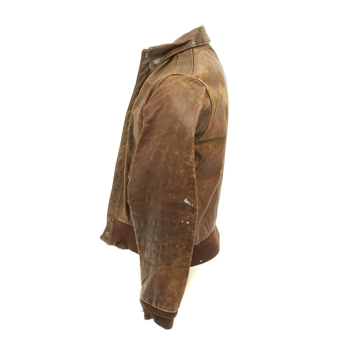 Original U.S. WWII B-17 GREEN HORNET 359th Bomb Squadron A-2 Flight Jacket