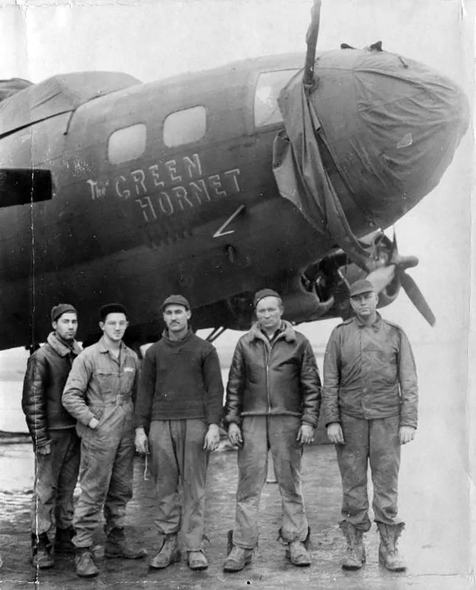 Original U.S. WWII B-17 GREEN HORNET 359th Bomb Squadron A-2 Flight Jacket