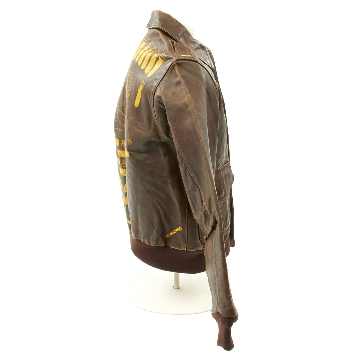 Original U.S WWII B-24 Homeward Angel Named 784th Bomb Squadron A-2 Flight Jacket