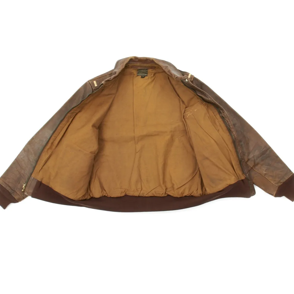 Original U.S WWII B-24 Homeward Angel Named 784th Bomb Squadron A-2 Flight Jacket