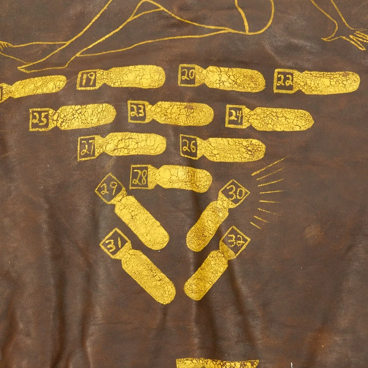 Original U.S WWII B-24 Homeward Angel Named 784th Bomb Squadron A-2 Flight Jacket