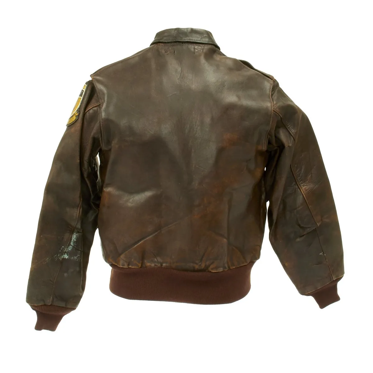 Original U.S. WWII B-24 Liberator 98th Bombardment Group Named A-2 Flight Jacket with Italian Theatre Patches