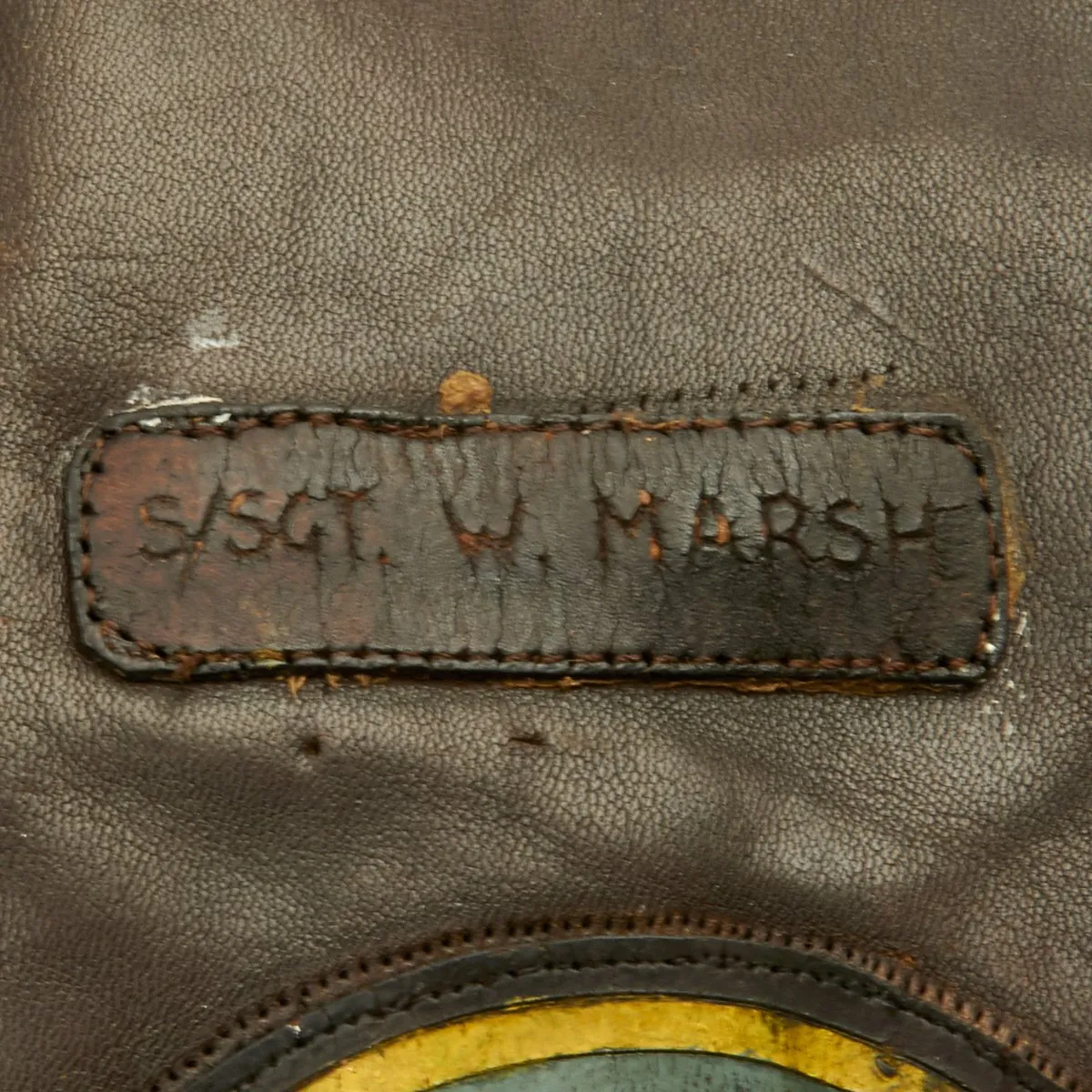 Original U.S. WWII B-24 Liberator 98th Bombardment Group Named A-2 Flight Jacket with Italian Theatre Patches