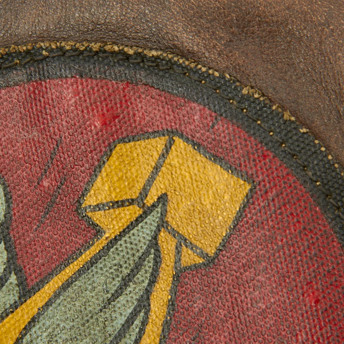 Original U.S. WWII B-24 Liberator Three Kisses for Luck Named A-2 Flight Jacket - Flying Eight Balls 44th Bomb Group