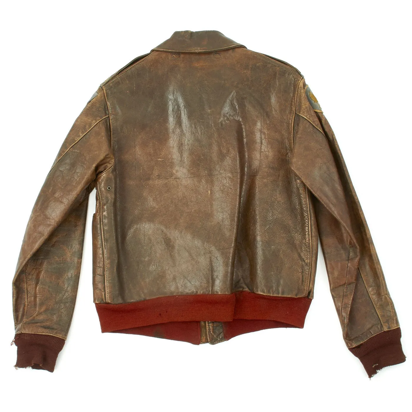 Original U.S. WWII China Burma India Hump Pilot Named A-2 Jacket Grouping