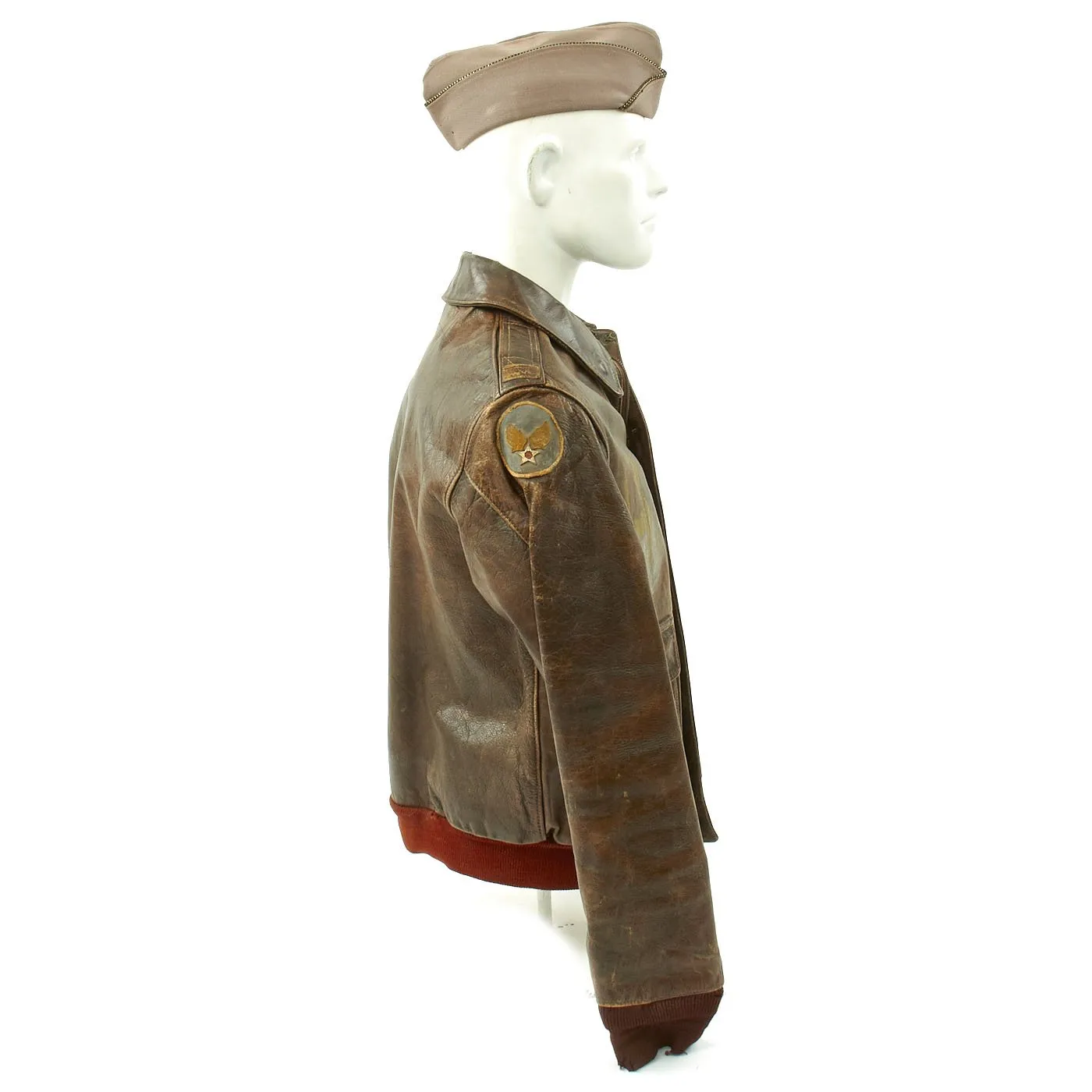 Original U.S. WWII China Burma India Hump Pilot Named A-2 Jacket Grouping