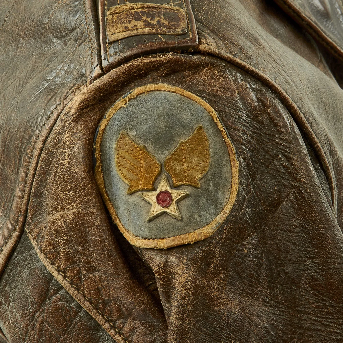 Original U.S. WWII China Burma India Hump Pilot Named A-2 Jacket Grouping