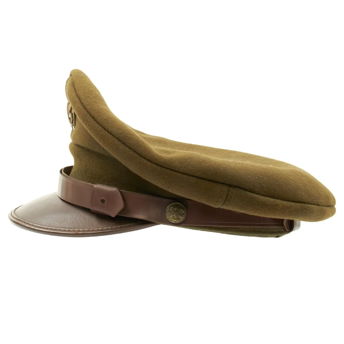 Original U.S. WWII Named 344th Fighter Squadron USAAF Crush Cap