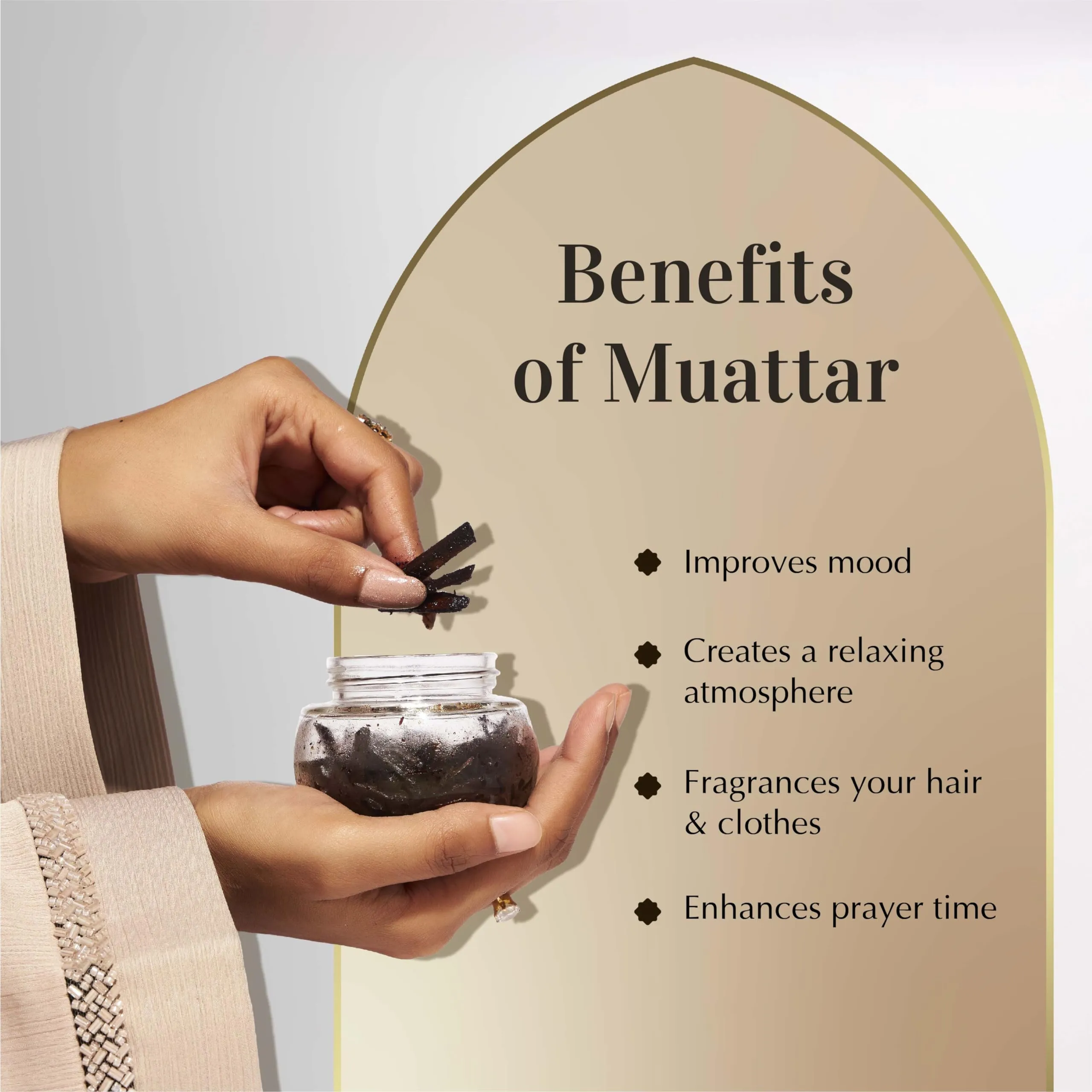 Oud Al Khaleeji Muattar Bakhoor by Dukhni | 1 jar X 40 Grams | Arabic Bakhoor Incense | Aromatic Wood Chips | Deep Oud Blend | Perfect for Prayer Time | to Relax & Meditate