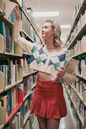 Playful Pleated Skirt