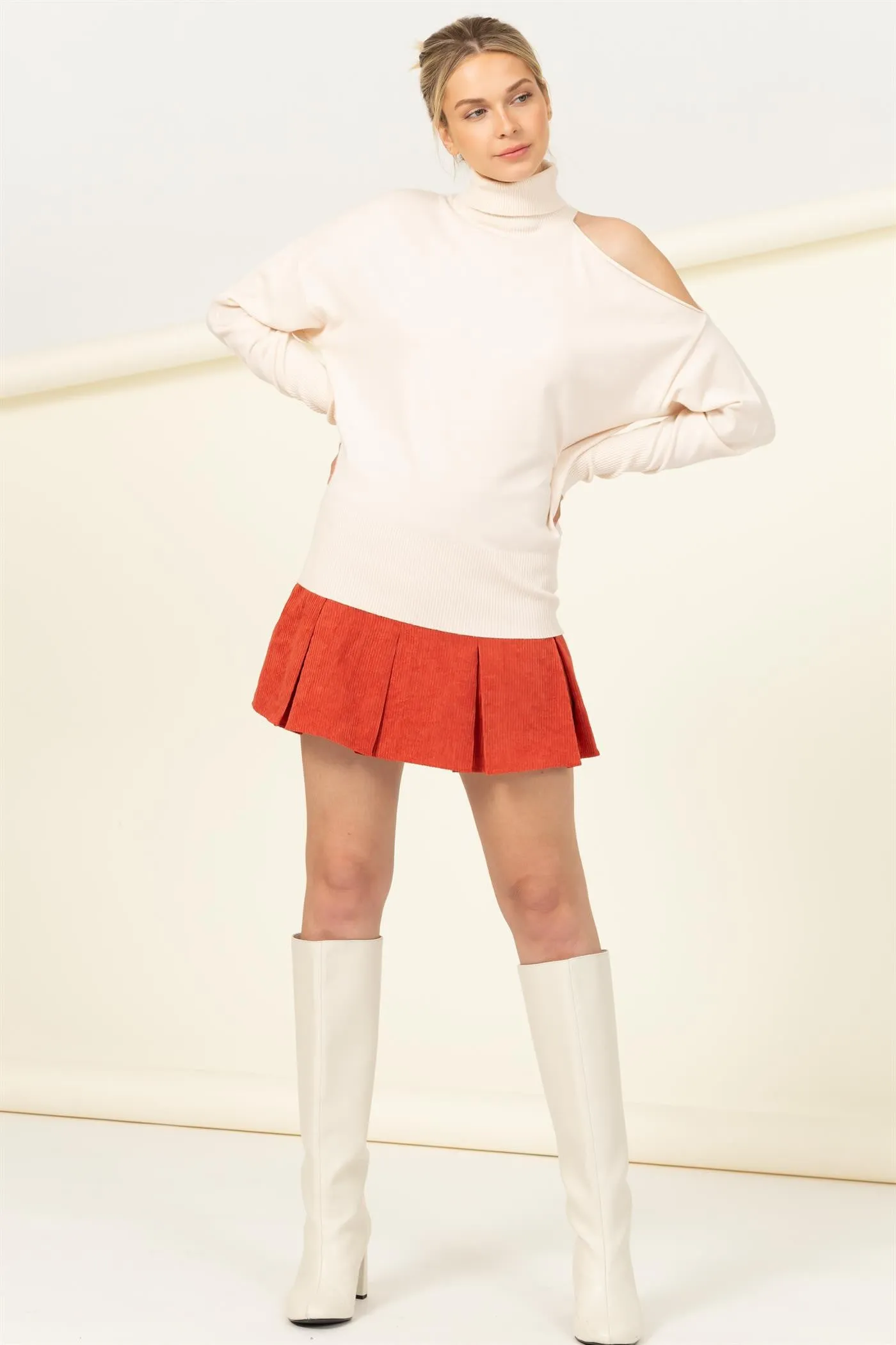 Playful Pleated Skirt