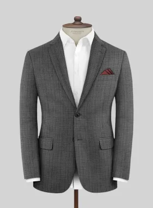 Scabal Slate Gray Wool Jacket