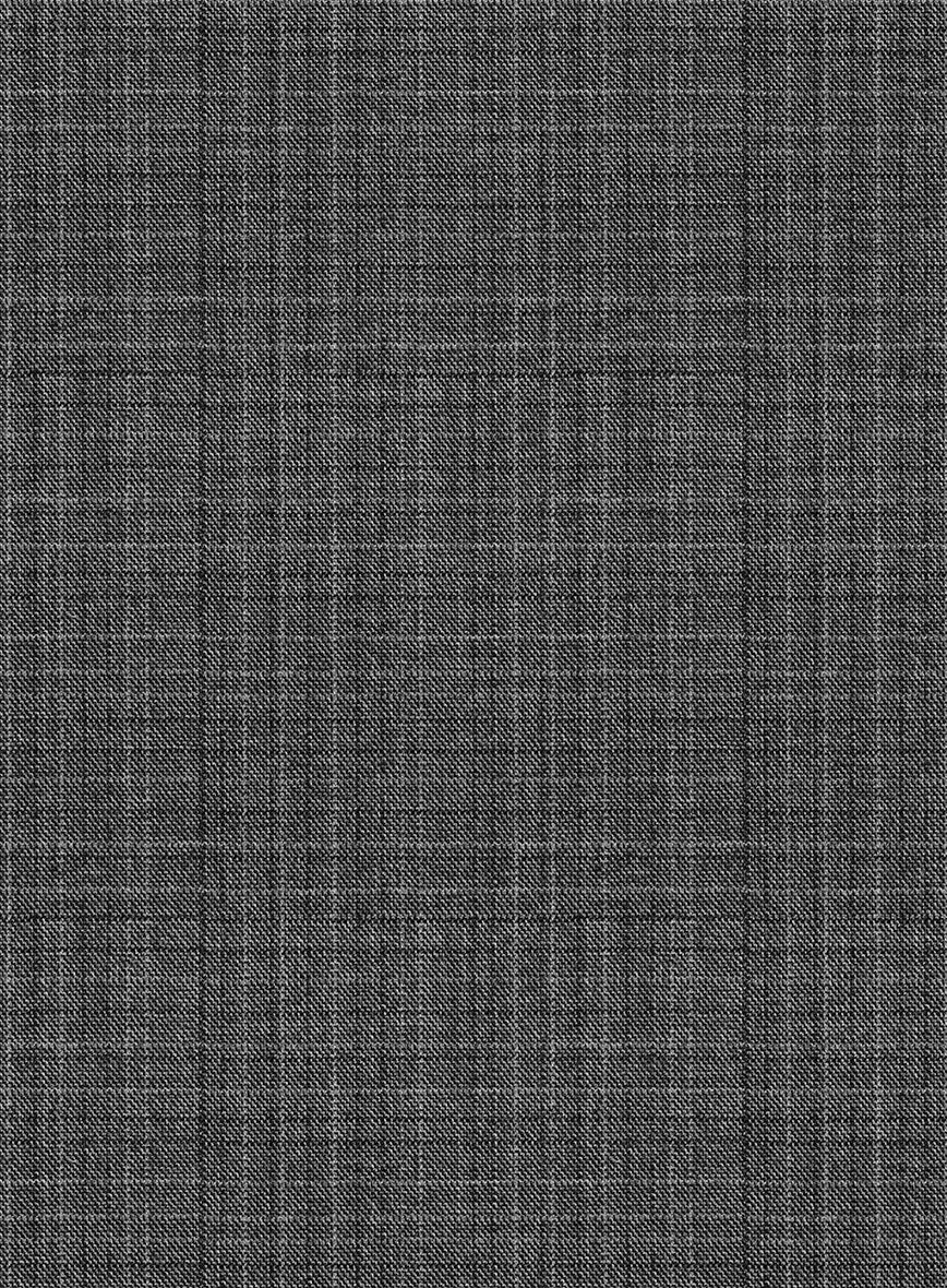 Scabal Slate Gray Wool Suit