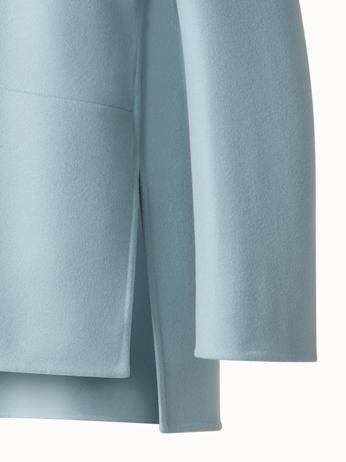 Shirt Jacket in Cashmere Double-Face