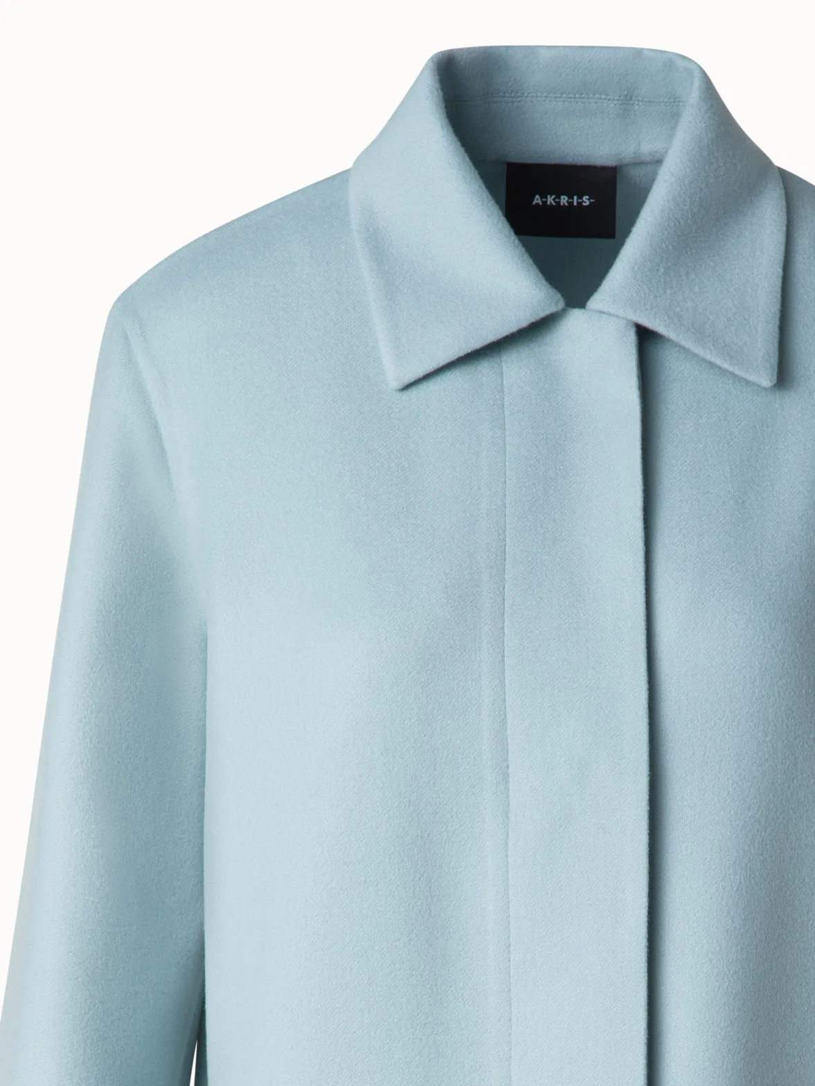 Shirt Jacket in Cashmere Double-Face