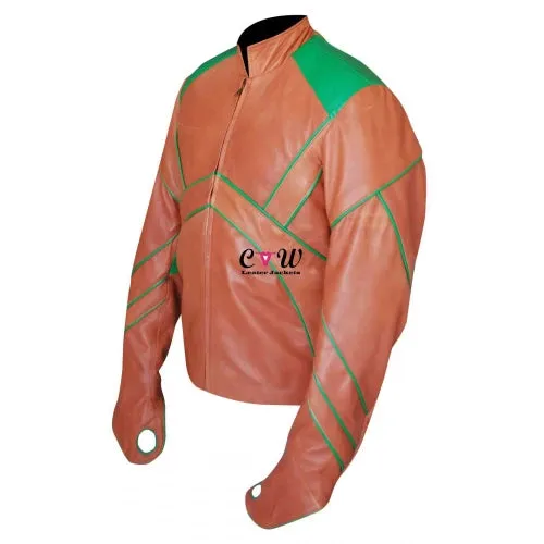 Smallville Alan Ritchson (Aquaman) Leather Costume Jacket
