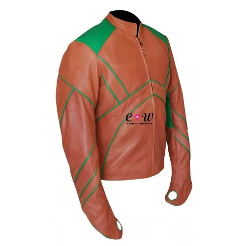 Smallville Alan Ritchson (Aquaman) Leather Costume Jacket