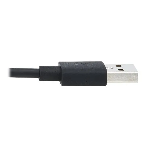 Tripp Lite Universal USB-A to Lightning, USB Micro-B and USB-C Sync/Charge Cable - M101-006-LMC-BK