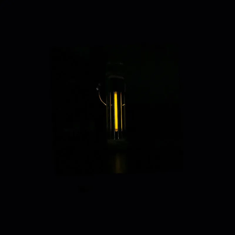 Tritium lamp fluorescent keychain