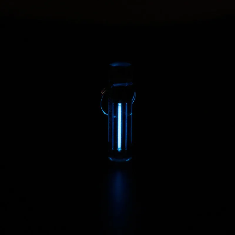 Tritium lamp fluorescent keychain