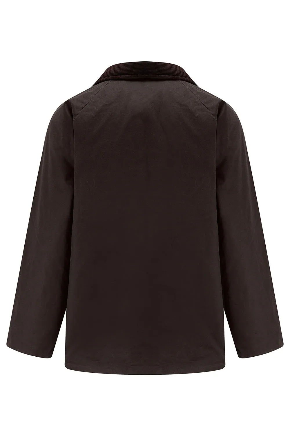 Tweed Outdoor 'Horseman' Unisex Wax Jacket in Brown