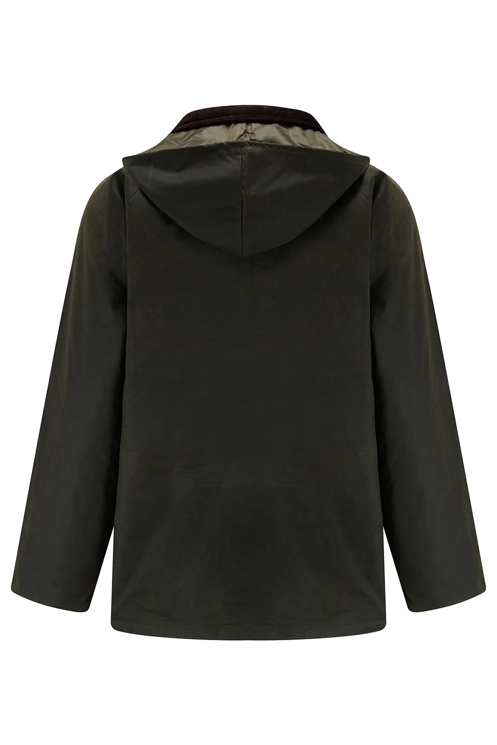Tweed Outdoor 'Horseman' Unisex Wax Jacket in Olive