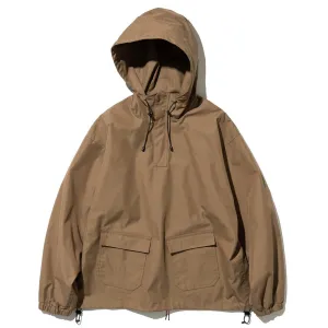 UNIFORM BRIDGE Smock Anorak Jacket Brown