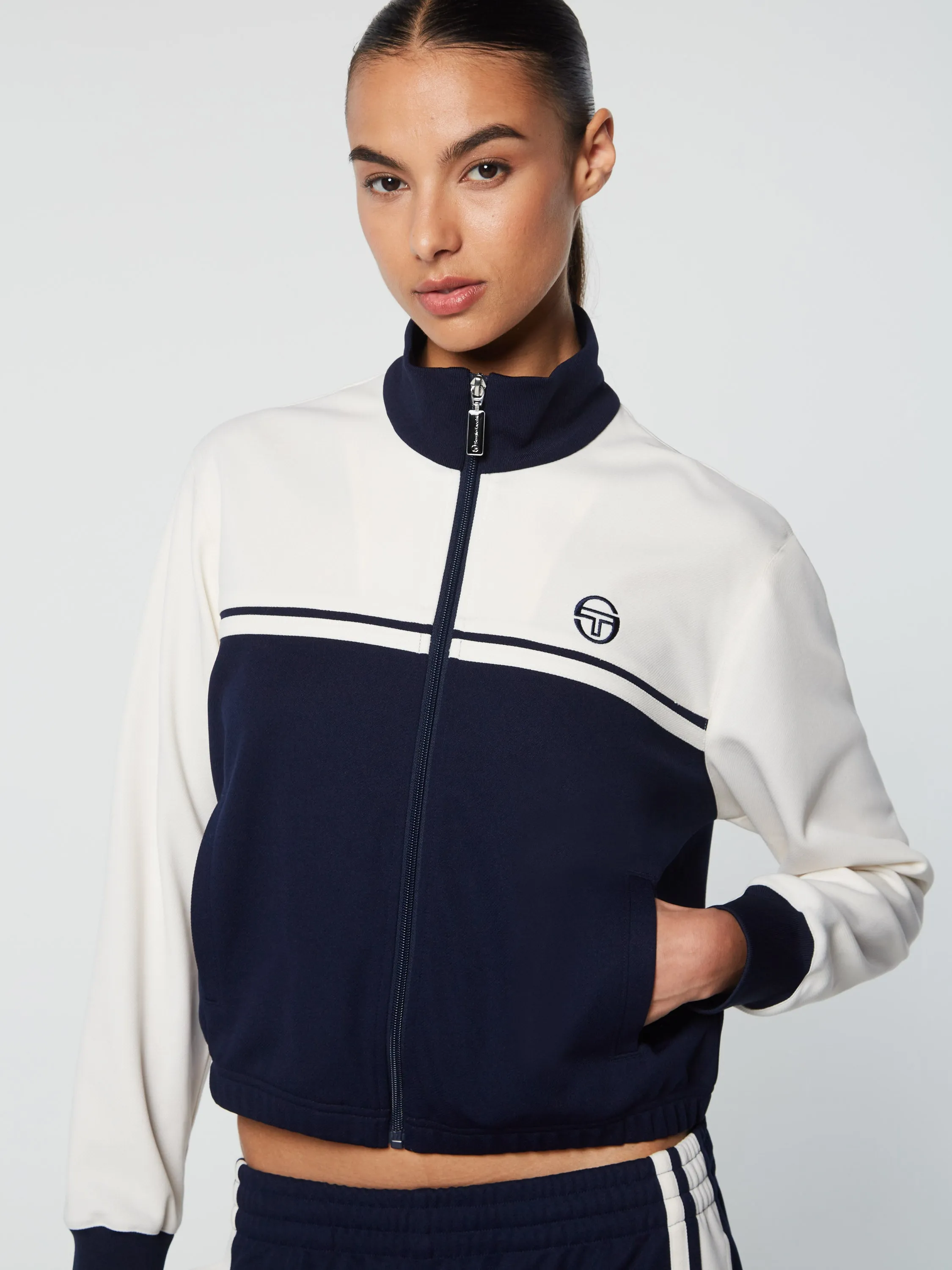 Vasto Track Jacket- Maritime Blue
