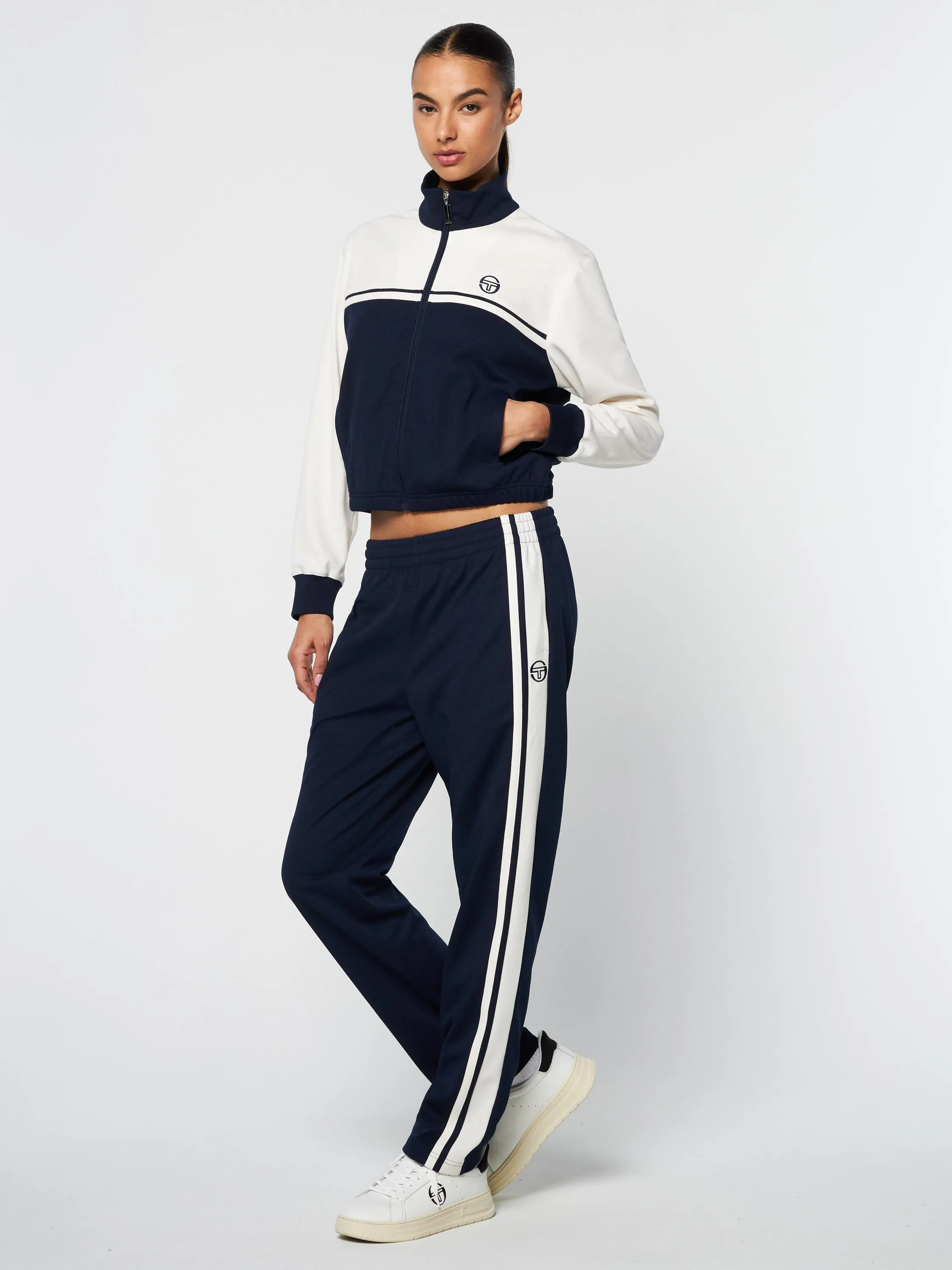 Vasto Track Jacket- Maritime Blue