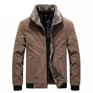 West Louis Fleece Corduroy Windbreaker Jacket