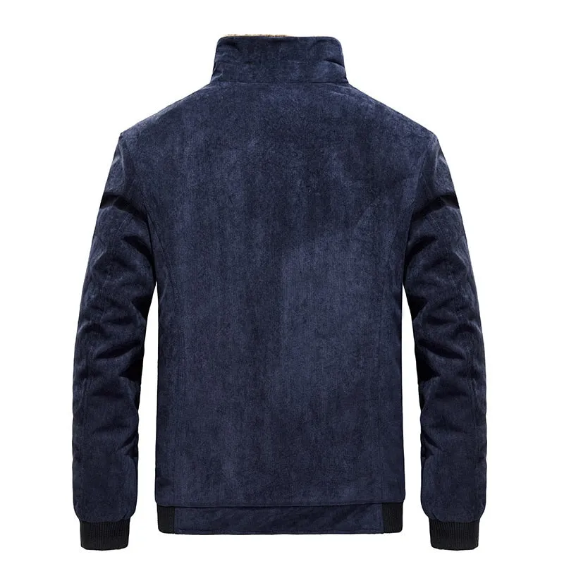 West Louis Fleece Corduroy Windbreaker Jacket