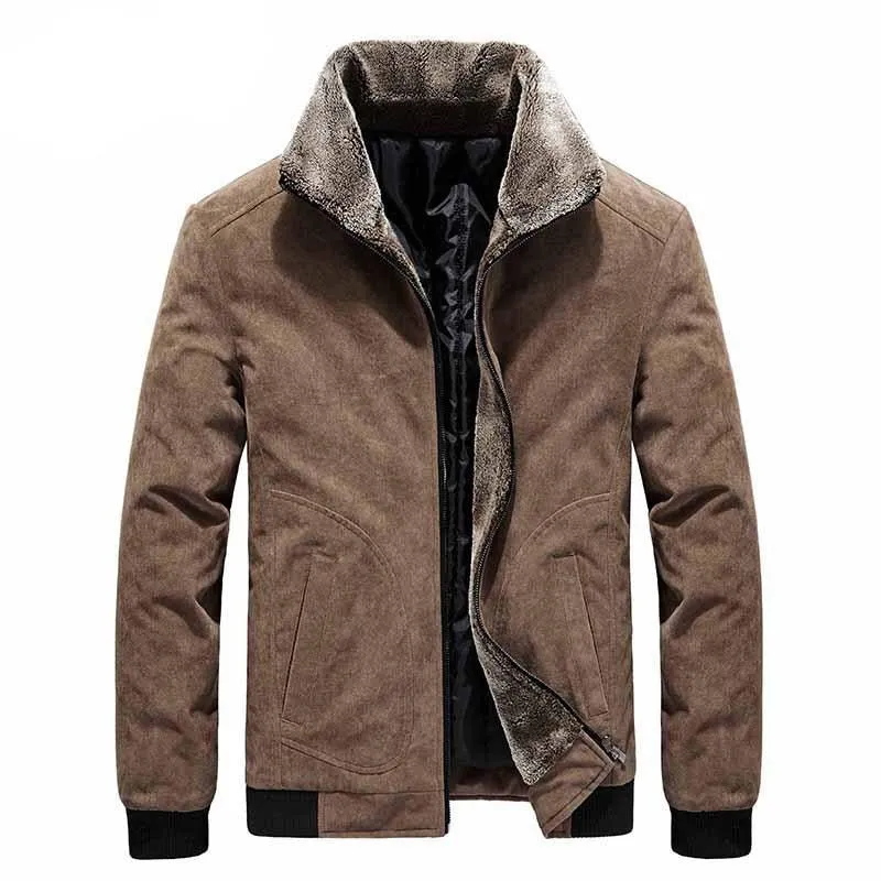 West Louis Fleece Corduroy Windbreaker Jacket