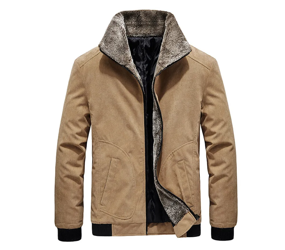 West Louis Fleece Corduroy Windbreaker Jacket